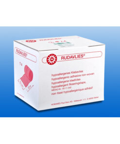 Noba Rudavlies hypoallergenes Klebevlies, weiß, auf Rolle – 10 m, in verschiedenen Breiten