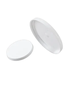 Medizinbecherdeckel 30 ml – PE, weiß, 500 Stück Beutel