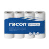 Racon Premium Küchenrollen 3-lagig – weiß, 4 Rollen