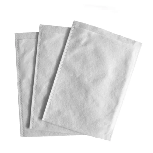 TEMDEX Einmal-Waschhandschuhe – Molton, weiß, 16 × 23 cm