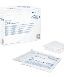 Sterile MaiMed® VK Pad Saugkompressen mit PE-Beschichtung – 100 Stück