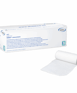 MaiMed® universal stretch – dauerelastische Fixierbinde mit mittlerem Zug, 5 m, weiß