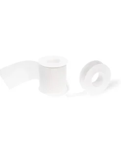 Meditrade ABE® Silk Rollenpflaster aus Kunstseide, weiß, 2,5 cm x 5 m – 24 Rollen in Schutzverpackung