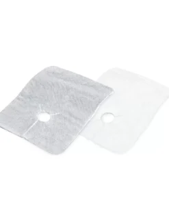 Sterile ABE® Tracheal Schlitzlochkompressen von Meditrade – 8 x 10 cm, mit Metalline-Beschichtung