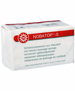 Noba Nobatop-S Schlitzkompressen – unsteril, 6-fach, Y-Einschnitt, 100 Stück