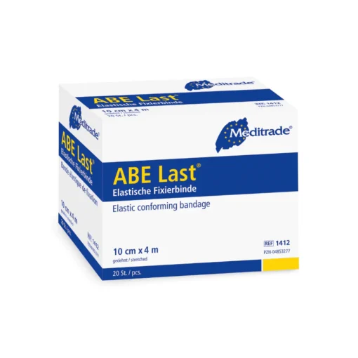 Meditrade ABE® Last elastische Fixierbinde – 20 Stück, glatt & hochelastisch, verschiedene Größen
