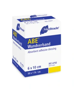 ABE® Wundschnellverband von Meditrade – steril, selbstklebend, mit Wundkissen