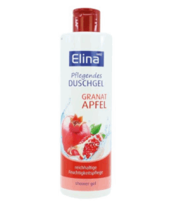 Elina Duschgel Granatapfel – fruchtige Feuchtigkeitspflege, 250 ml