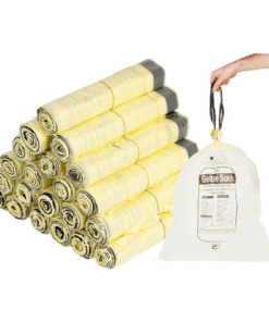 Gelber Sack 90 l mit Zugband, 13 Stück pro Rolle